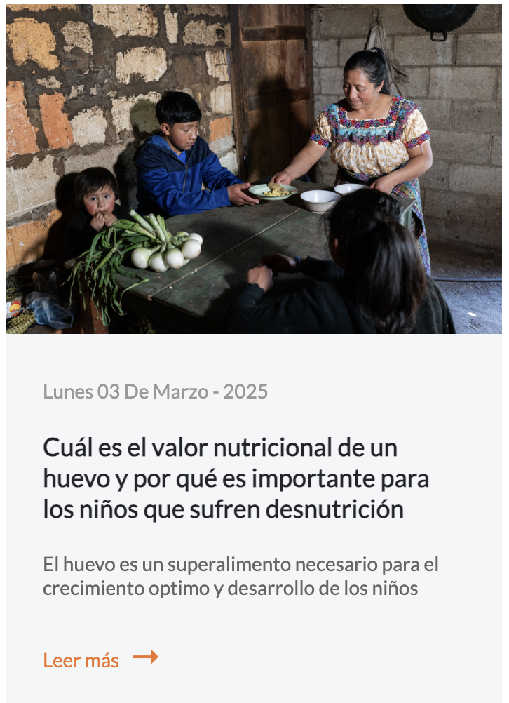 valor nutricional del huevo